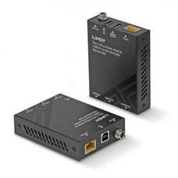 Lindy 70m Cat.6 HDMI 4K60, USB and Audio KVM Extender Cene