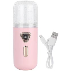 Venisymlis 30 Ml Mini Vlažilec Za Obraz, Prenosni Nano Razpršilnik, Razpršilec Za Obraz, Razpršilec Za Ponovno Polnjenje, Roza, (22060974) Cene