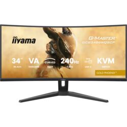 Iiyama TFT 34.0/86.4cm G-Master GCB3486WQSCP Gold Phoenix 21:9 curved Cene