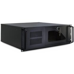 Inter-tech IPC 4U-4088-S Rack Black Cene