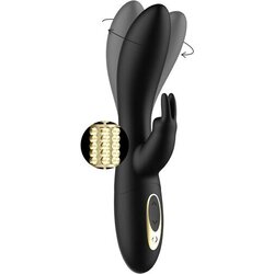 Ibiza Vibrator Rabbit Powerful Pearled Rotator Cene