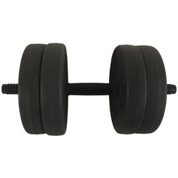 EB FIT 1033174 nastavljiva kompozitna bučica 10 kg – 4 × 2,5 kg utega, šipka 41 cm Cene