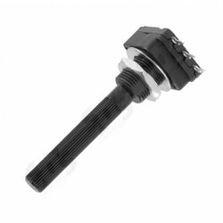 Schukat Electronic gmbh MONO POTENCIOMETAR 500R LIN. 6mm PIHER PC16MLE500 Cene