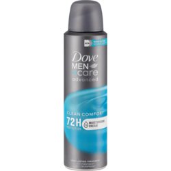 Dove clean comfort men ac dezodorans u spreju 150 ml Cene