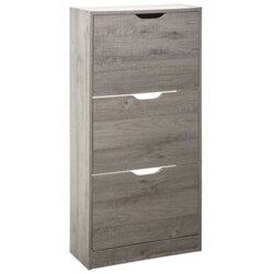 5five Five ormarić za cipele 3 police 60x23,3x119cm furnir sivi Cijene