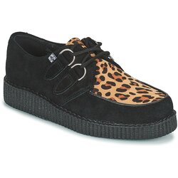 TUK Čevlji Derby LOW FLEX ROUND TOE CREEPER Črna Cene