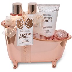 IDC INSTITUTE idc ženski poklon set za telo ( gel 100ml + losion 100ml + losion za ruke 80ml + kupka 30g) Cene