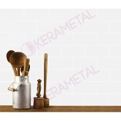 Fabresa metro biselado blanco mate bx 10x20 Cene
