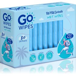 GOWipes Refreshing Wet Wipes osvježavajuće vlažne maramice 10x8 kom Cene