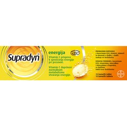 Supradyn energija 15 šumećih tableta Cene