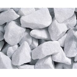 ZANDOBBIO Granulati Zandobbio ukrasni oblutci Bianco Carrara 25-40 mm, bijeli, 25 kg Cene