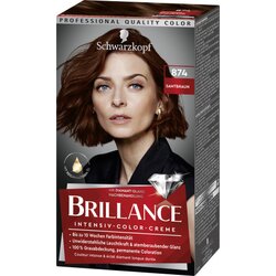 Schwarzkopf Brillance barva za lase - Intensive Color Cream - 874 Velvet Brown Cene