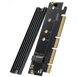 Ugreen M.2 PCIe NVME M-Key na PCIe 4.0 x16 adapter s hladnjakom - kutija Cijene