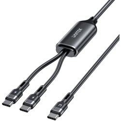 Unitek USB-C 2-in-1 PD 100W SILICONE CABLE 1.8M Cene