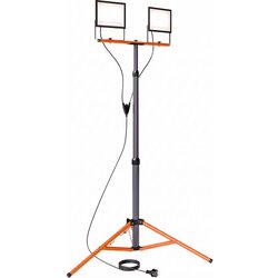  LED reflektor sa stativom 2xLED/100W/230V 4500K IP65 crna/narandžasta Cene
