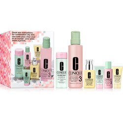 Clinique Holiday 3-Step Skincare Set For Oily Skin darilni set za mastno kožo Cene