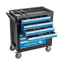 Hoegert SET kolica za alat sa 7 ladica i 544 komada pribora HT7G050 Cijene