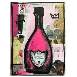Dotcomcanvas Okrasni panel (Rose Champagne, Š x V: 84 x 112 cm) Cene