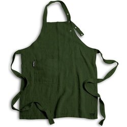 Lovely Linen Predpasnik dolg - Jeep Green Cene