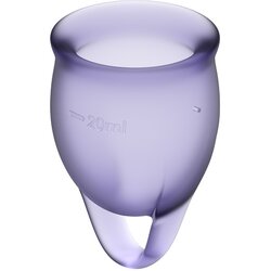 Satisfyer Feel Confident Menstrual Cup Lilla Cene