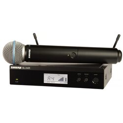 Shure BLX24R/B58-K14 Ročni dinamični daljinski mikrofon - - Audio-Kondric Cene