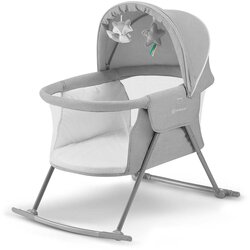 Kinderkraft Krevetić LOVI 3u1, grey Cijene