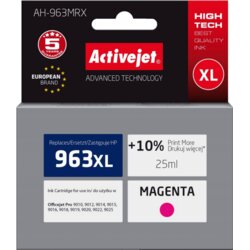 Activejet Tinta za printer, HP 963XL, 3JA28AE, 25 ml., Magenta – AH-963MRX Cene