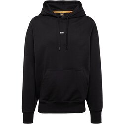 BOSS Orange Sweater majica crna / bijela Cene