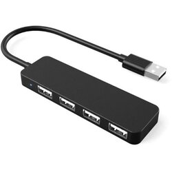 Asonic HUB 4port, USB2.0, crni N-UH230 Cene