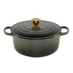Le Creuset Signature Bräter rund 26 cm thyme Cene