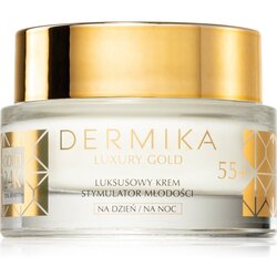 Dermika Luxury Gold krema za pomlađivanje 55+ 50 ml Cene
