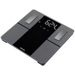 Beurer BF 500 analitička vaga Opseg mjerenja (kg)=180 kg crna s Bluetooth Cijene