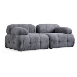 Atelier Del Sofa Dvosjed Petite 2, 190 x 95 x 75 cm, Siva Cijene