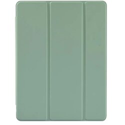 Transparent TPU + PU Leather futrola za iPad 10.2 (2020) - Light Green Cene