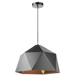 ONLI luster na sajli yong 1xE27/22W/230V crna prečnik 46 cm Cene