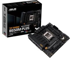 Asus TUF Gaming B650M-PLUS Matična ploča, DDR5, SATA3, USB 3.2 Gen 2x2, DP, 2.5GbE, AM5 mATX Cene