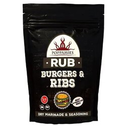 POPPAMIES Mešanica začimb Burgers & Ribs (200 g) Cene