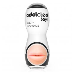 Addicted Toys Masturbator Mouth Cene