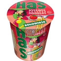 HAS NOODLE Nudle u čaši Bolonjeze, 70 g Cene