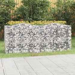  Lučna gabionska povišena gredica 200x50x100cm pocinčano željezo Cijene