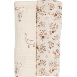 Bubaba by FreeON tetra pelena muslin 2/1 slonić beige 70x70 cm beige Cene