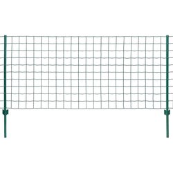vidaXL euro ograda 20 x 1,5 m čelična zelena Cijene