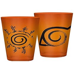 Abystyle aby Glass Glass XXL Naruto Shippuden - Konoha in Seal - Orange - 400 ml, (20851002) Cene