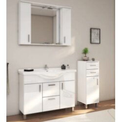 SENEX kupaonički ormarić stojeći niski 90x33cm bianca KG0303 Cene