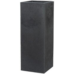 Scheurich Cvetlično korito C-Cube High - Stony Black - V 70 Cene