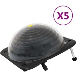  Grijači za bazen 5 kom 75 x 75 x 36 cm HDPE aluminijski Cijene