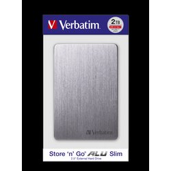 Verbatim eksterni hard disk 2TB 53665 Alu Slim Cene