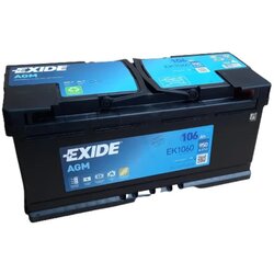 Exide start-stop akumulator 12V 106Ah 950A agm desno+ Cene