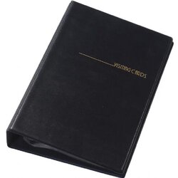 Klipko album za 200 vizitk, črna Cene