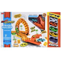 Magic Toys Max Speed Anakonda set avtomobilske steze s 5 avtomobilčki Cene